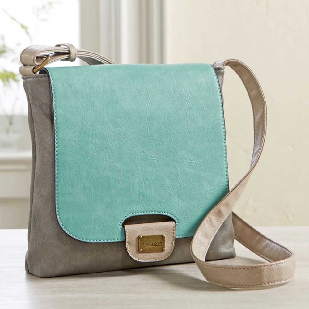 Liz Soto vegan leather crossbody bag